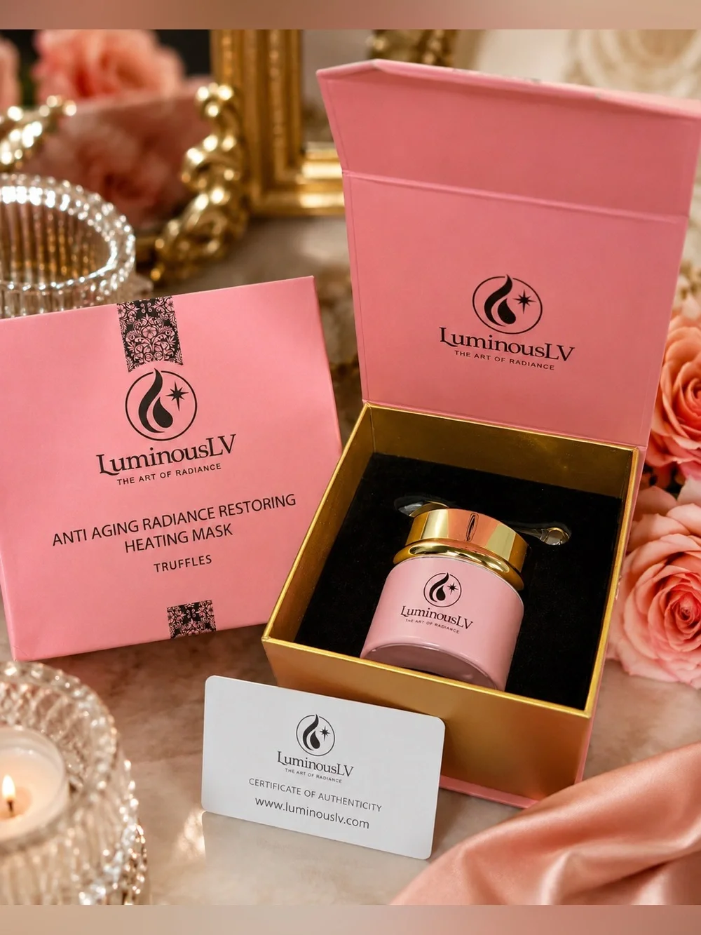 LuminousLV Anti Aging Radiance Restoring Heating Mask Truffles